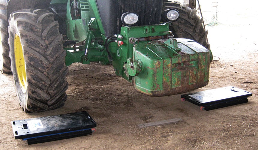 lastrado del tractor agrícola